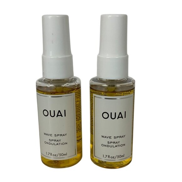 Ouai Wave Spray Coconut Oil & Rice Protein Texturizing Mist 1.7 Oz Set of 2 - Picture 1 of 2